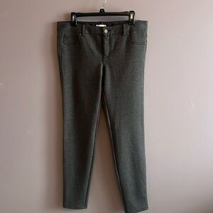 Grey Stretch Ankle Pants EUC Size 10